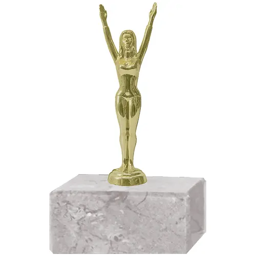 Trofeo Plástico Gimnasia Mujer (238)