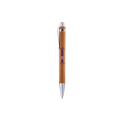 BOLÍGRAFO DE BAMBÚ "NAGANO PEN" TINTA AZUL