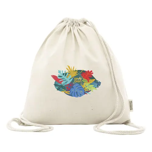 Bolsa mochila de algodón "CHILL"