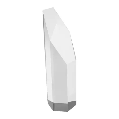 Trofeo Galvano Cristal Hexagon